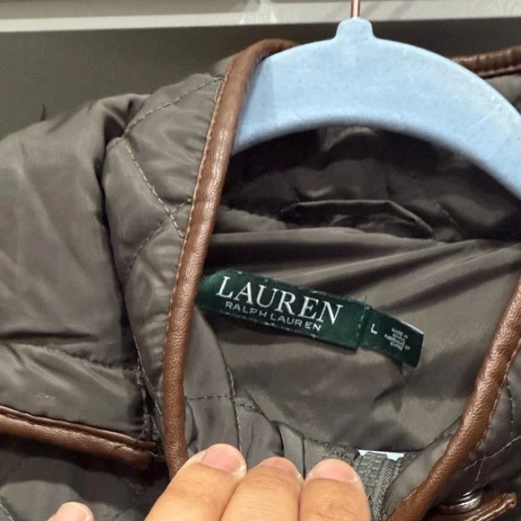 Ralph Lauren Quilted Brown Women's Puffer Coat Good Condition - Picture 2 of 16